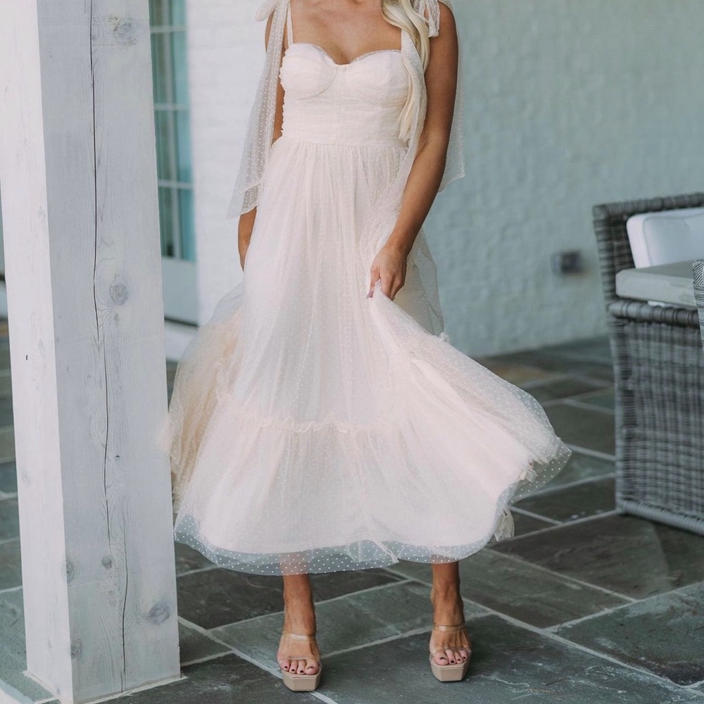 Elegant Cream Dress